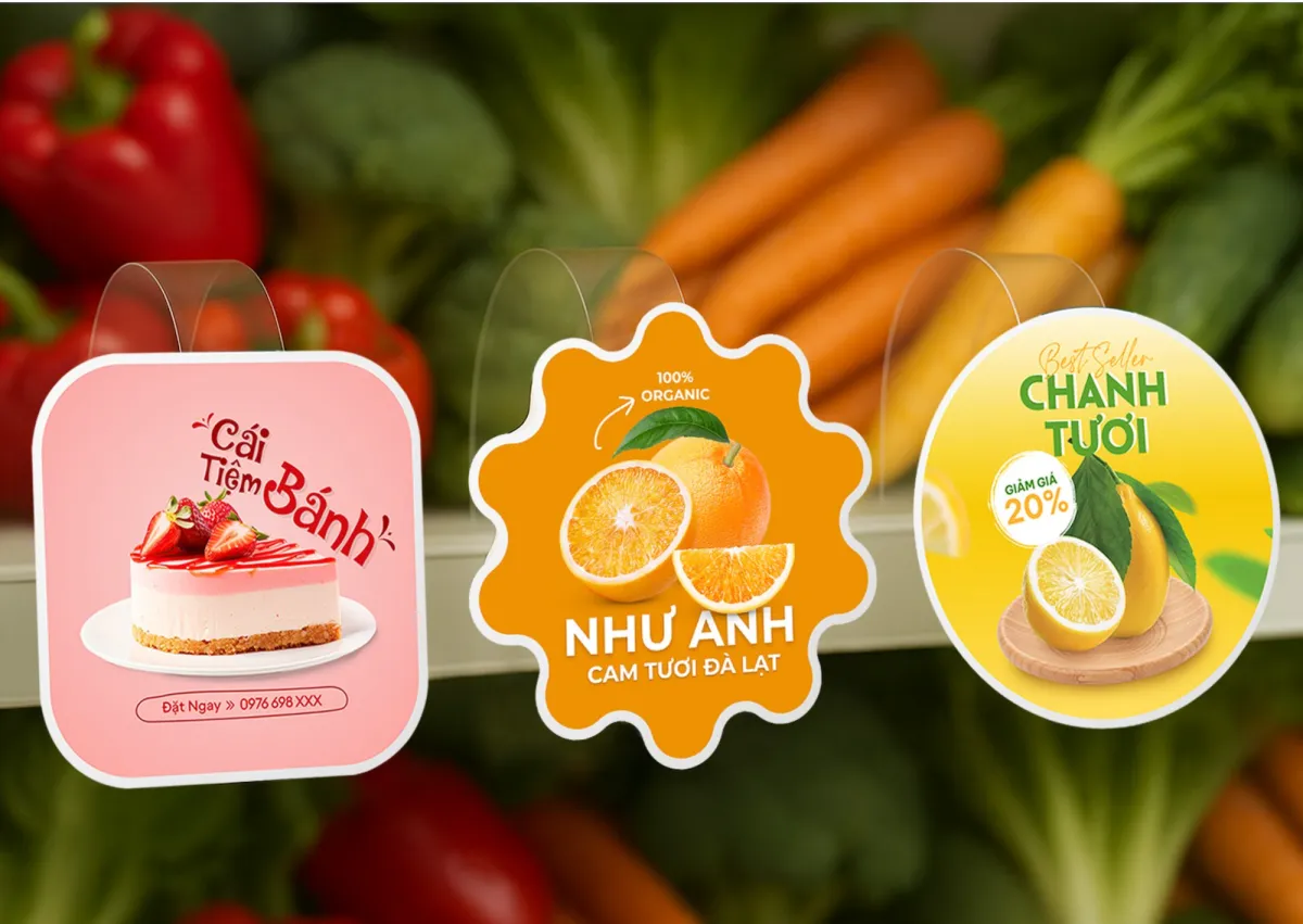Wobbler - Bảng quảng cáo mini thu hút ánh nhìn tại điểm bán